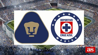 Pumas vs Cruz Azul: estadísticas previas y datos en directo | Liga MX - Clausura 2024