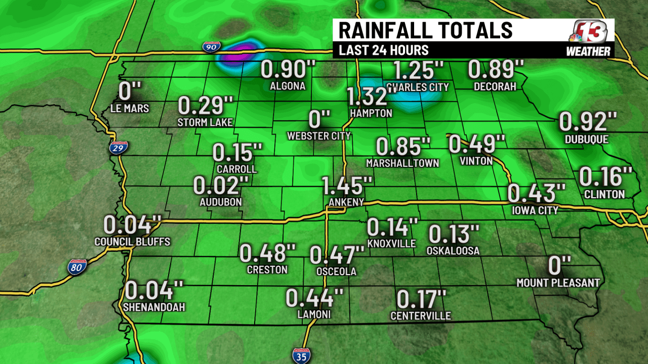 Overnight storms bring more rain to central Iowa