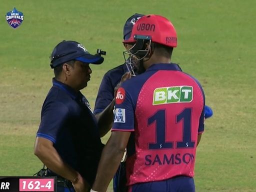 WATCH | Sanju Samson's HEATED Exchange With Umpires After Dismissal is UNMISSABLE