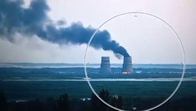 Incendio en la central nuclear ucraniana de Zaporiyia, descartan un "impacto" para la seguridad