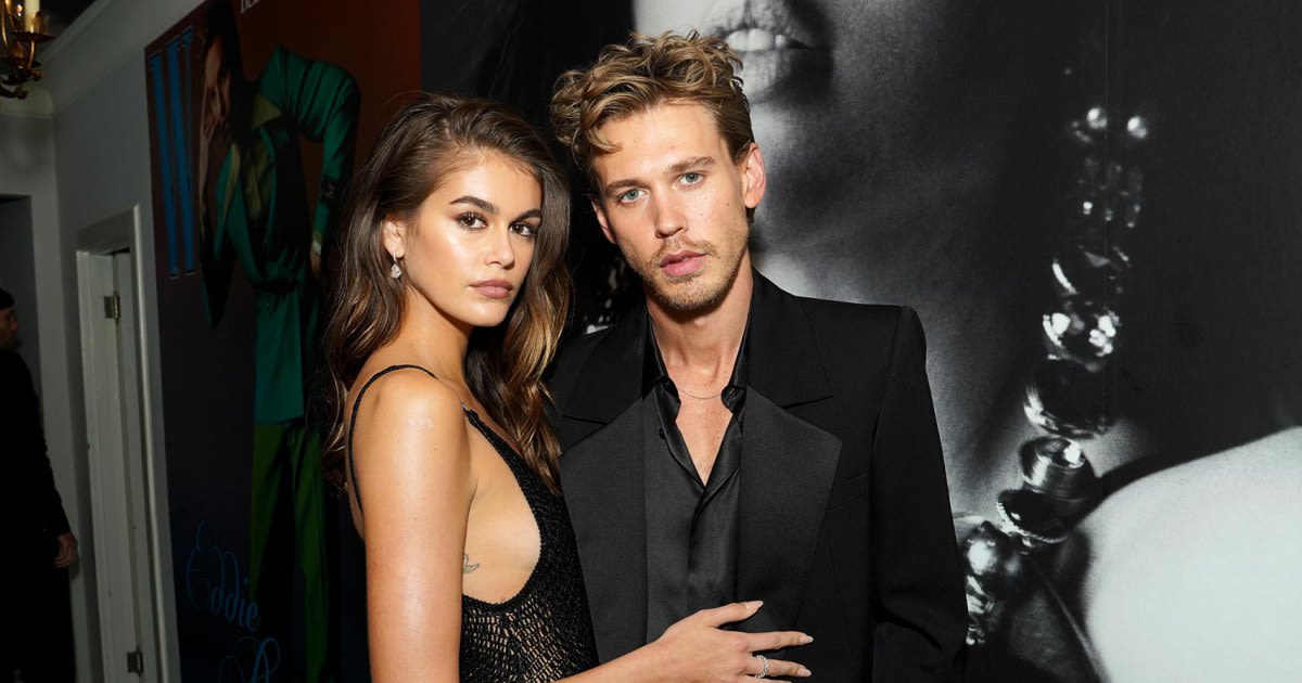 Austin Butler Kisses Kaia Gerber at His ‘Bikeriders’ Premiere in L.A.