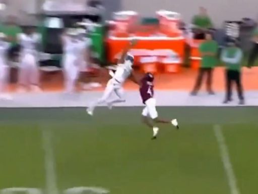 WATCH: Marshall WR Christian Fitzpatrick snags absurd one-handed catch against Virginia Tech