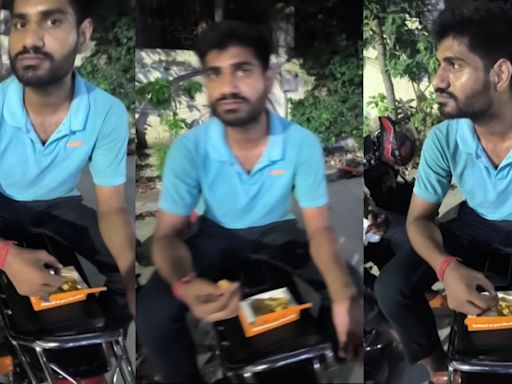 'Karo Jo Karna Hai Tumhe': Delivery Partner Feasts On Delhi Customer's Food Order, Denies To Supply It To...