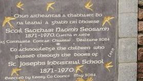 Message on Kerry plaque to abuse victims should ‘call it for what it is’