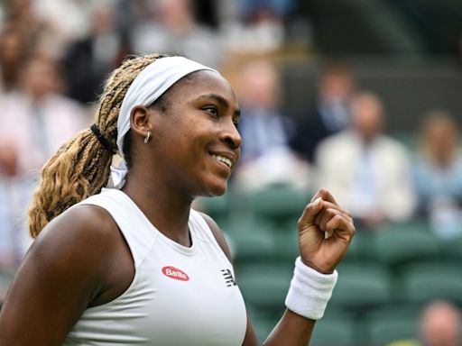 Coco Gauff se pasea hasta la tercera ronda en Wimbledon