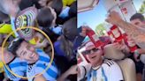 Argentino registró en sus redes sociales cómo fue colarse a la final de la Copa América 2024: le llovieron críticas