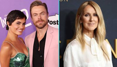 Derek Hough Says Celine Dion Doc Recalled Memories of Wife's Seizure