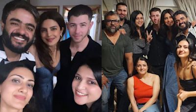 Mannara Chopra parties with Priyanka Chopra and Nick Jonas, celebrating brother Siddharth's birthday; INSIDE PICS