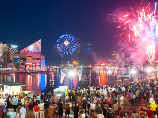 Here are the 4th of July fireworks shows in the Baltimore region for 2024