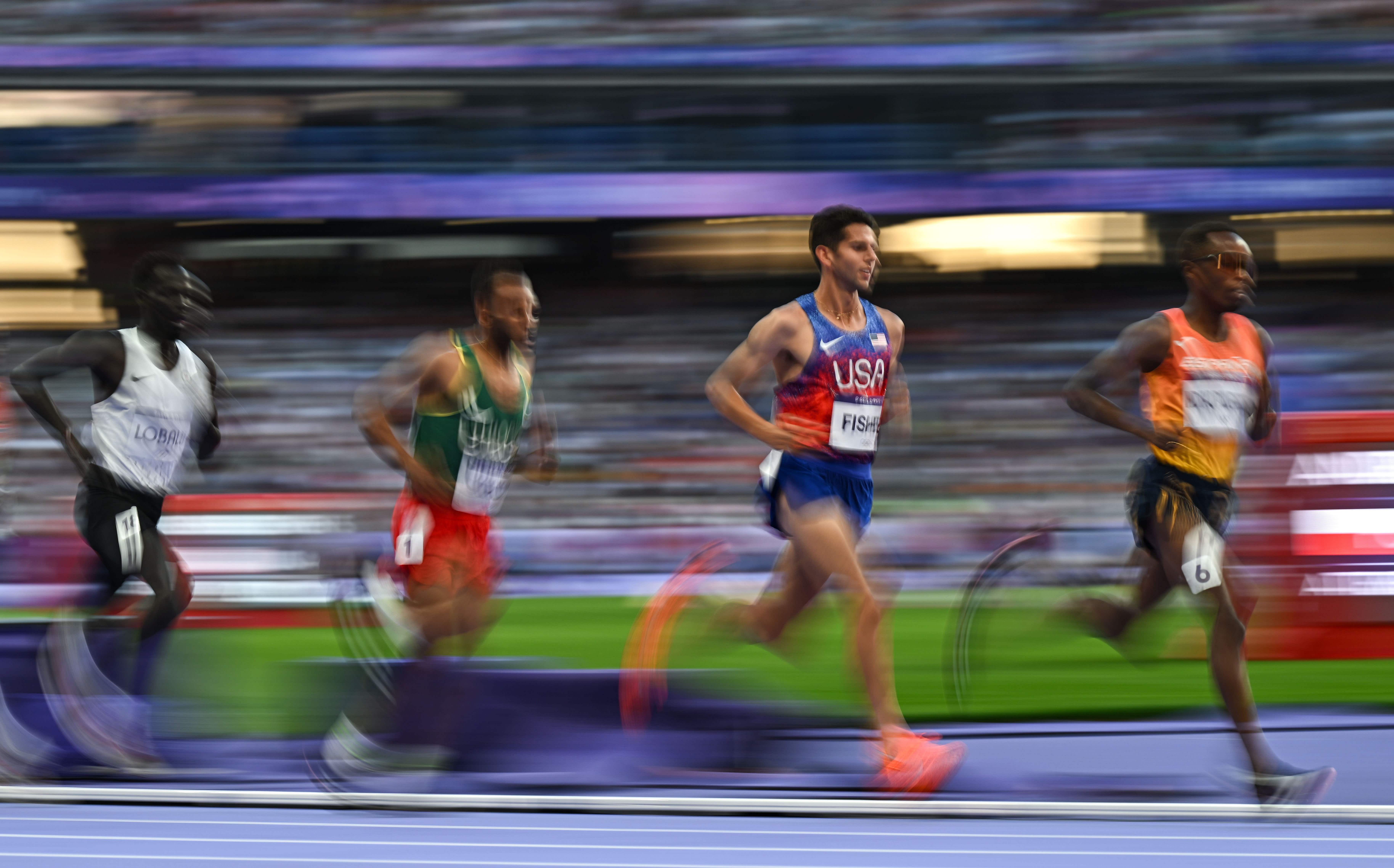 Paris Olympics: American Grant Fisher roars from behind to claim bronze in 5000m