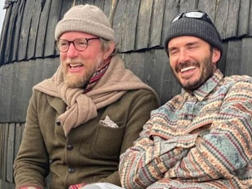 David Beckham wishes close pal Guy Ritchie happy birthday