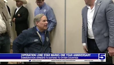 'We are expanding the operation:' Gov. Greg Abbott discusses one-year anniversary of Operation Lone Star