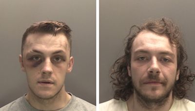 Brothers jailed for stealing computers as library went up in flames during riot