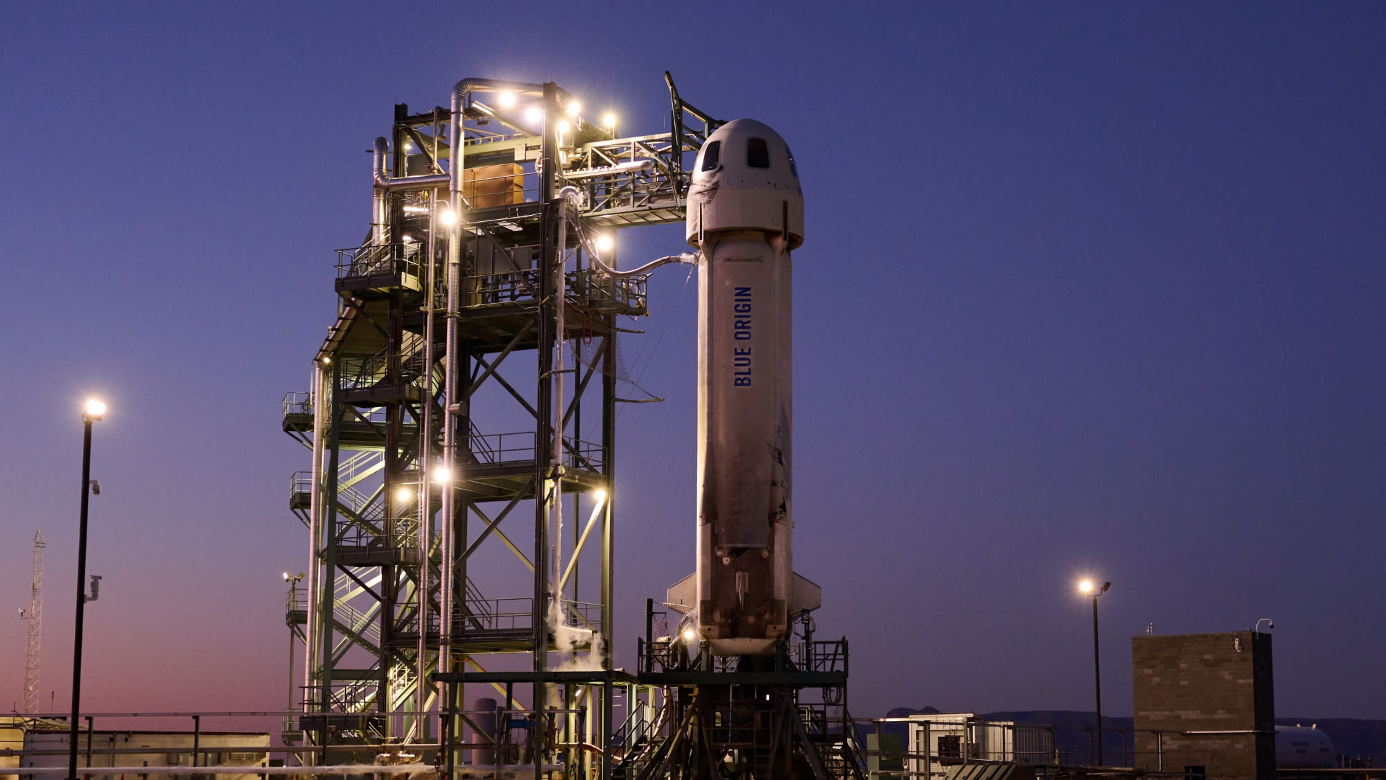 What time is Blue Origin's private NS-25 astronaut launch on May 19?