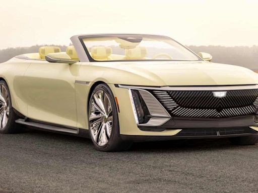 Cadillac Sollei Concept harks back to glamorous ‘50s land yacht cabriolets | Auto Express