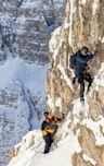 Gina Carano in the Dolomites