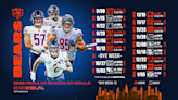 Chicago Bears 2024 schedule: Downloadable wallpaper