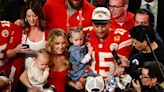 Chiefs QB Patrick Mahomes Calls Wife Brittany a 'Hall of Fame Mom'