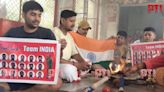 Indian fans perform havan ahead of Ind vs Eng T20 World Cup semi-final in UP’s Prayagraj: Video