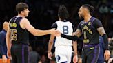 Lakers tie team record for three-pointers in rout of Memphis