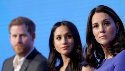 Kate Middleton Is 'Deeply Upset' by Prince Harry and Meghan Markle Building Their Brand Amid Royal Health Crises