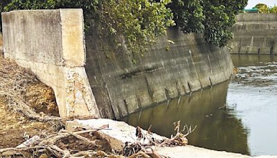 台南 後壁淹水 遭疑豆腐渣工程釀災