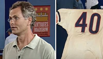 Antiques Roadshow guest saved five-figure jersey from wife using it as a 'rag'