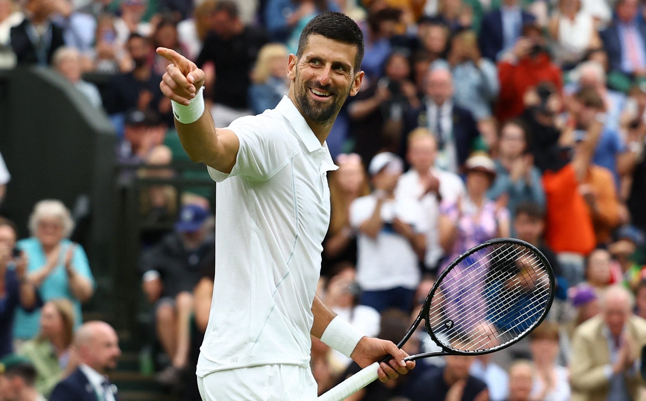 Novak Djokovic on facing Jacob Fearnley: ‘You never like to play British players at Wimbledon’