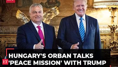 Russia-Ukraine War: Hungarian PM Viktor Orban talks 'peace mission' with Donald Trump at Mar-a-Lago