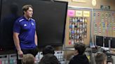 Weber State football players tell kids to find a passion in school visits arranged by NIL group