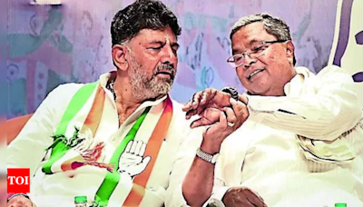 Congress brass forced to step in as Karnataka faction feud intensifies | Bengaluru News - Times of India