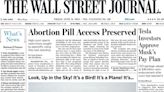 Abortion pill access, Biden "wanderings": Today's front pages