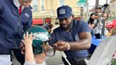 Lighter and Hungrier, Eagles All-Pro Steps Into Public For First Time Since Retiring