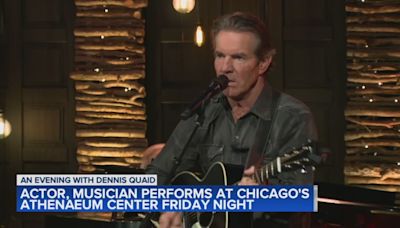 Actor Dennis Quaid to perform at Athenaeum Center in Lakeview