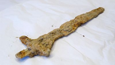 Viking sword with 'very rare' inscription discovered on family farm in Norway