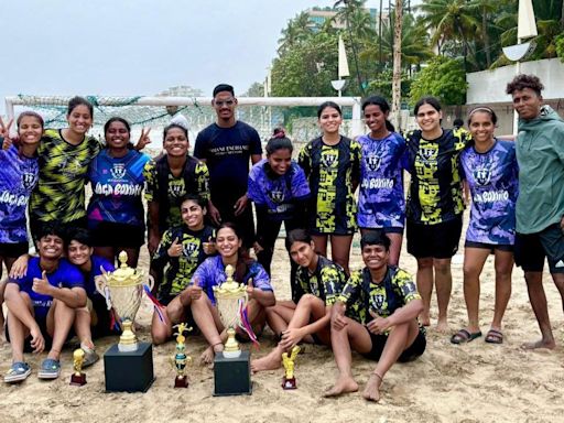 Joga Bonito win women’s beach football title