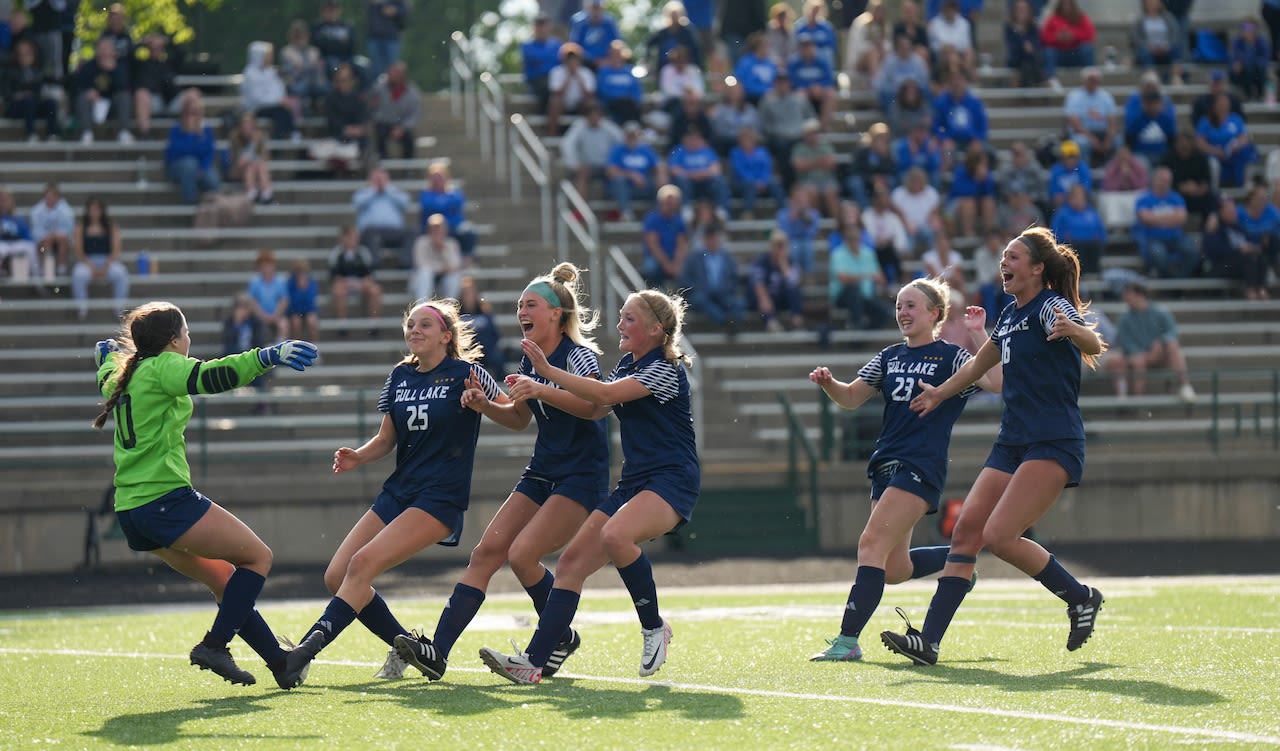 Carr saves Gull Lake’s day, thwarts Plainwell in thrilling district PK shootout win