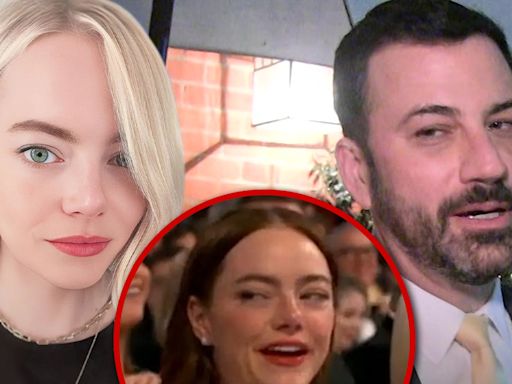 Emma Stone Denies Calling Jimmy Kimmel a 'Prick' at the Oscars