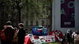 Movilización por Gaza llega a universidades británicas