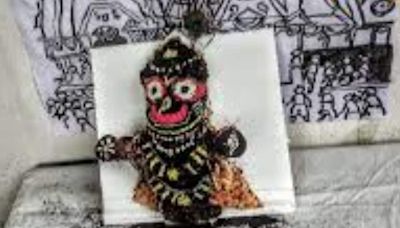 Bengal Artist Uses Tea Beans And Leaves To Craft Lord Jagannath Idol - News18