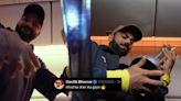 Rohit Sharma, Virat Kohli Cherish T20 World Cup Victory With The Silver Trophy Inside Air India Flight- Watch