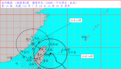 颱風凱米襲台 全台交通異動一次看｜不斷更新