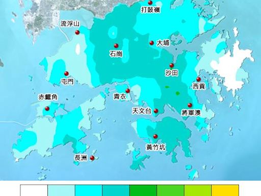 天文台最新暴雨警告｜黃雨警告現正生效！