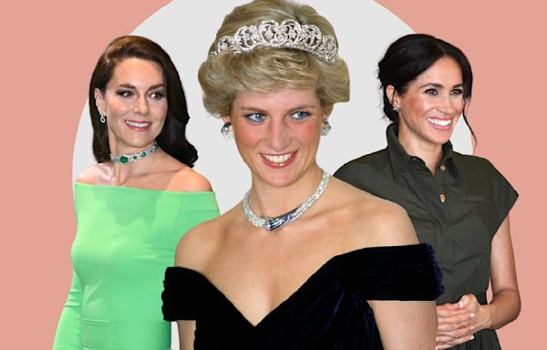 Every Time Meghan Markle & Kate Middleton Have Worn Princess Diana’s Jewelry Over the Years