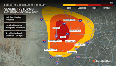 Oklahoma weather: Severe thunderstorms with tornado potential forecasted during Memorial Day weekend