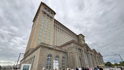 Detroiters get 1st look inside revived Michigan Central Station during tours
