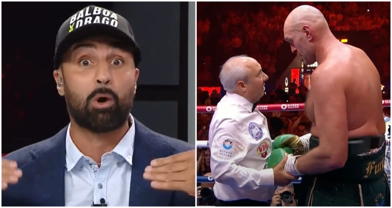 Paulie Malignaggi passionately defends Tyson Fury vs Oleksandr Usyk ref for actions in R9