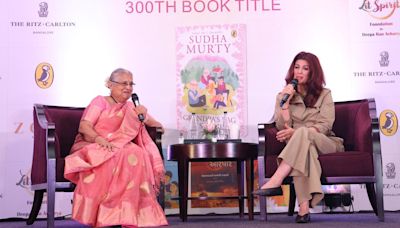 Author Sudha Murty’s latest book gives Grandpa a chance