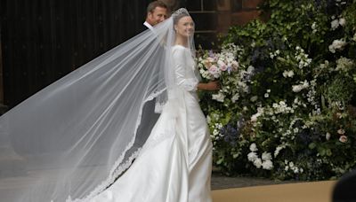 Olivia Henson wears a beautifully personal dress to marry the Duke of Westminster