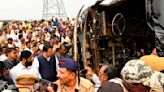 Autobús choca y se incendia en el oeste de la India; hay 25 muertos